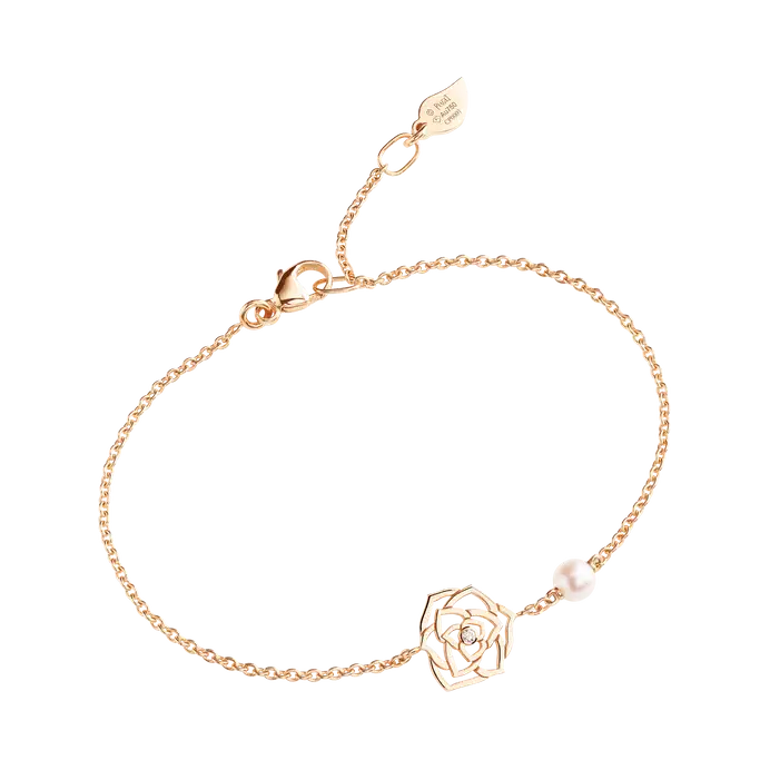 18K gold rose OEM/ODM Jewelry blacelet China OEM Custom Jewelry Manufacturers