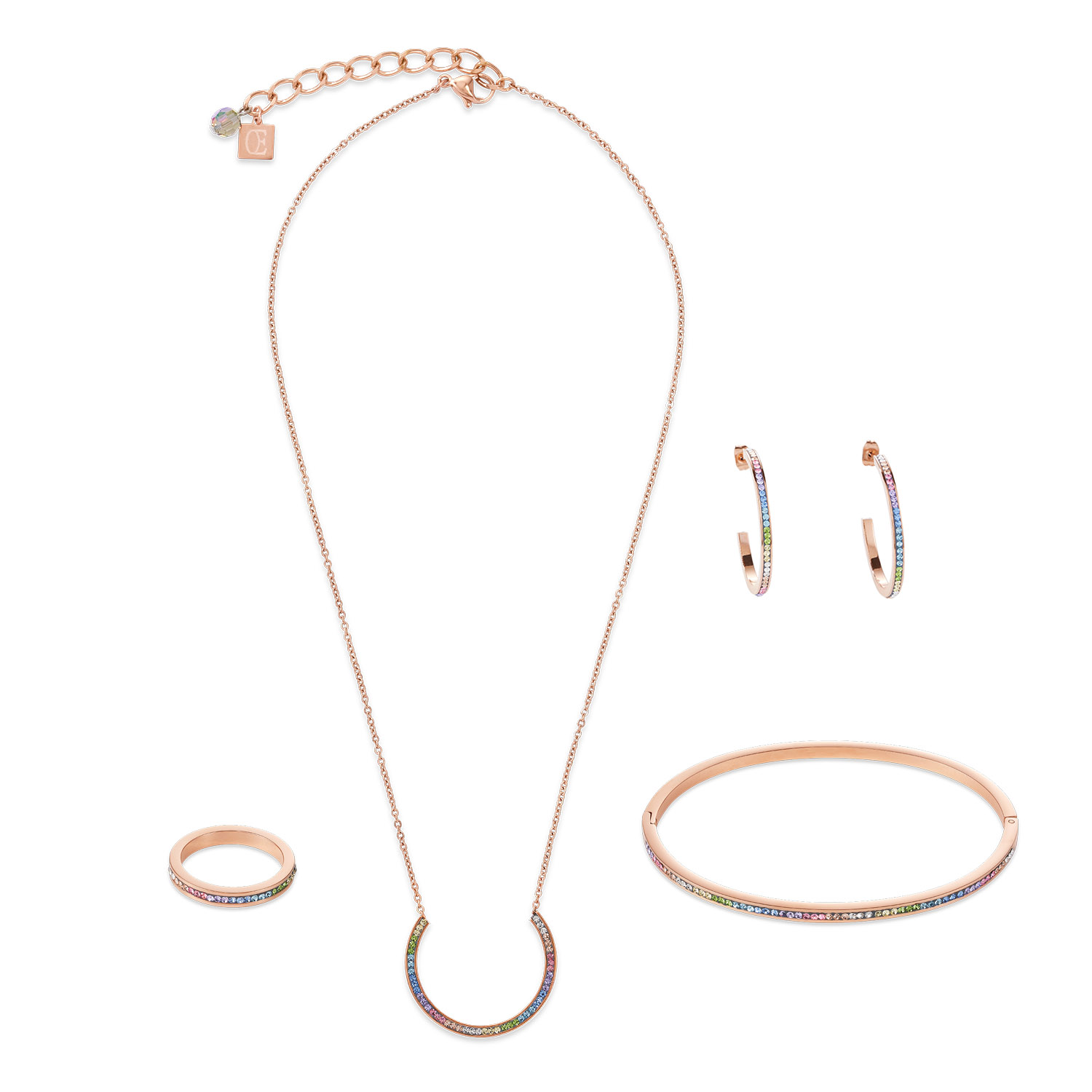 Vânzare cu ridicata 18K aur roz pandantiv OEM/ODM bijuterii cercei brățară face bijuterii personalizate