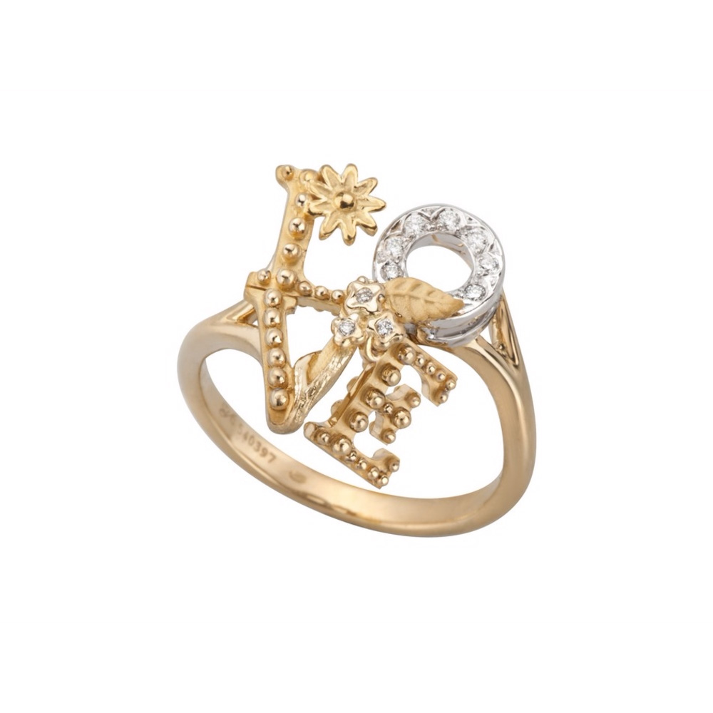 Cincin perak berlapis emas 18k produsen perhiasan desainer khusus Perhiasan OEM/ODM