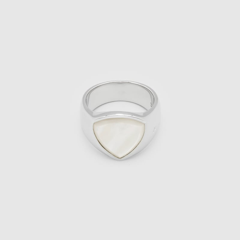 Produttore di gioielli OEM ODM con anello in argento sterling placcato oro bianco 18 carati