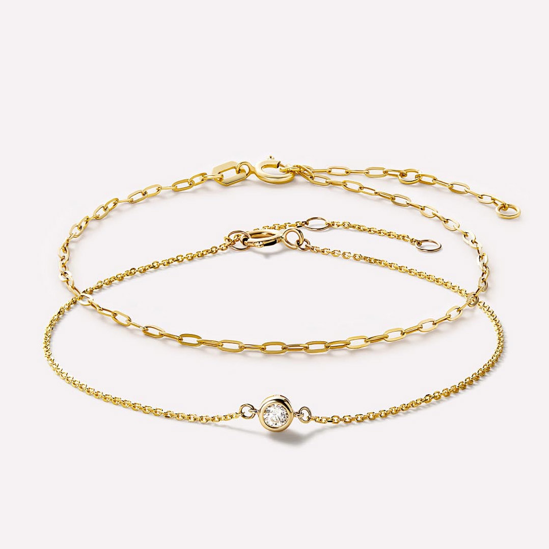 18k gold customized bracelet sterling silver jewelry supplier