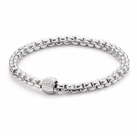 Wholesale OEM/ODM Jewelry 18k white gold bracelet Custom made GAI diamond fine jewelry OEM supplier