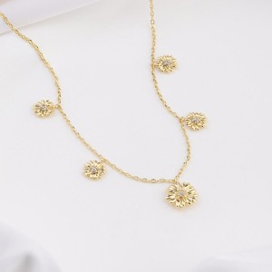 925 Italy Gold Vermeil Sterling Silver Necklace supplier