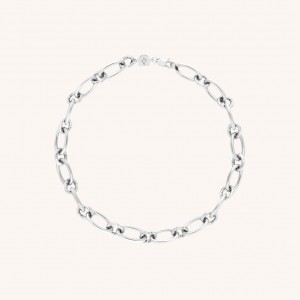 Spain Bold Link Silver Chain Bracelet Jewelry Customized Manufacturer