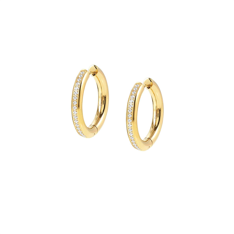 Custom 18K Gold Plated Earrings  925 sterling silver jewelry supplier