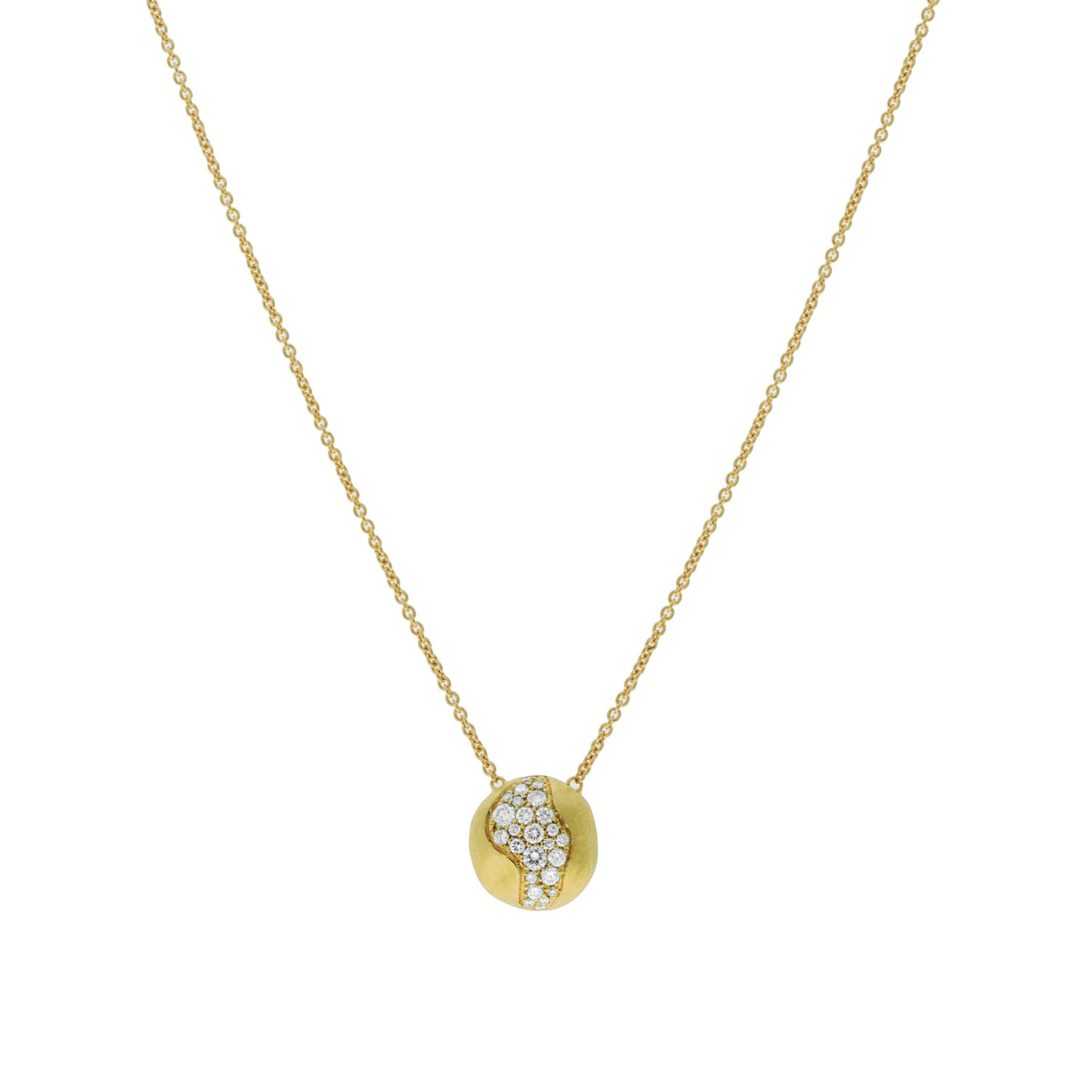 الجملة مخصص OEM / ODM مجوهرات 18K الذهب الماس كوكبة قلادة المرأة مصمم المجوهرات الراقية