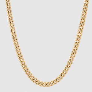 Custom 925 silver necklace chain with gold filled manufacturer