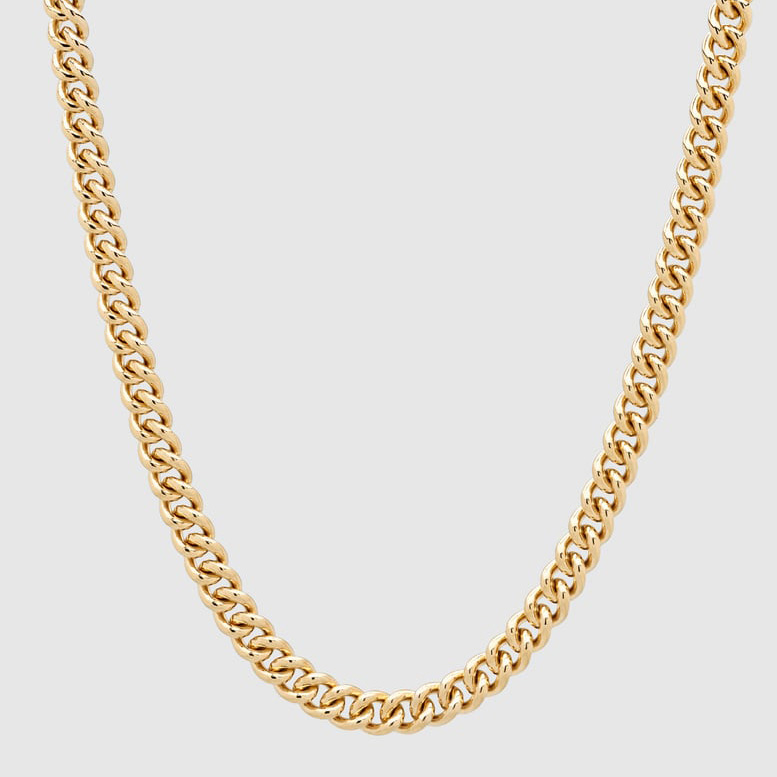 Custom 925 silver halsbandskedja med guldfylld tillverkare