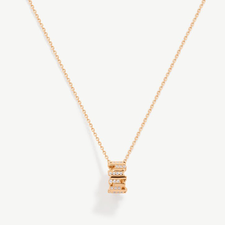 Conception personnalisée 925 STRILL SIRGLAD ROSE ROSE GOLD PENDANT