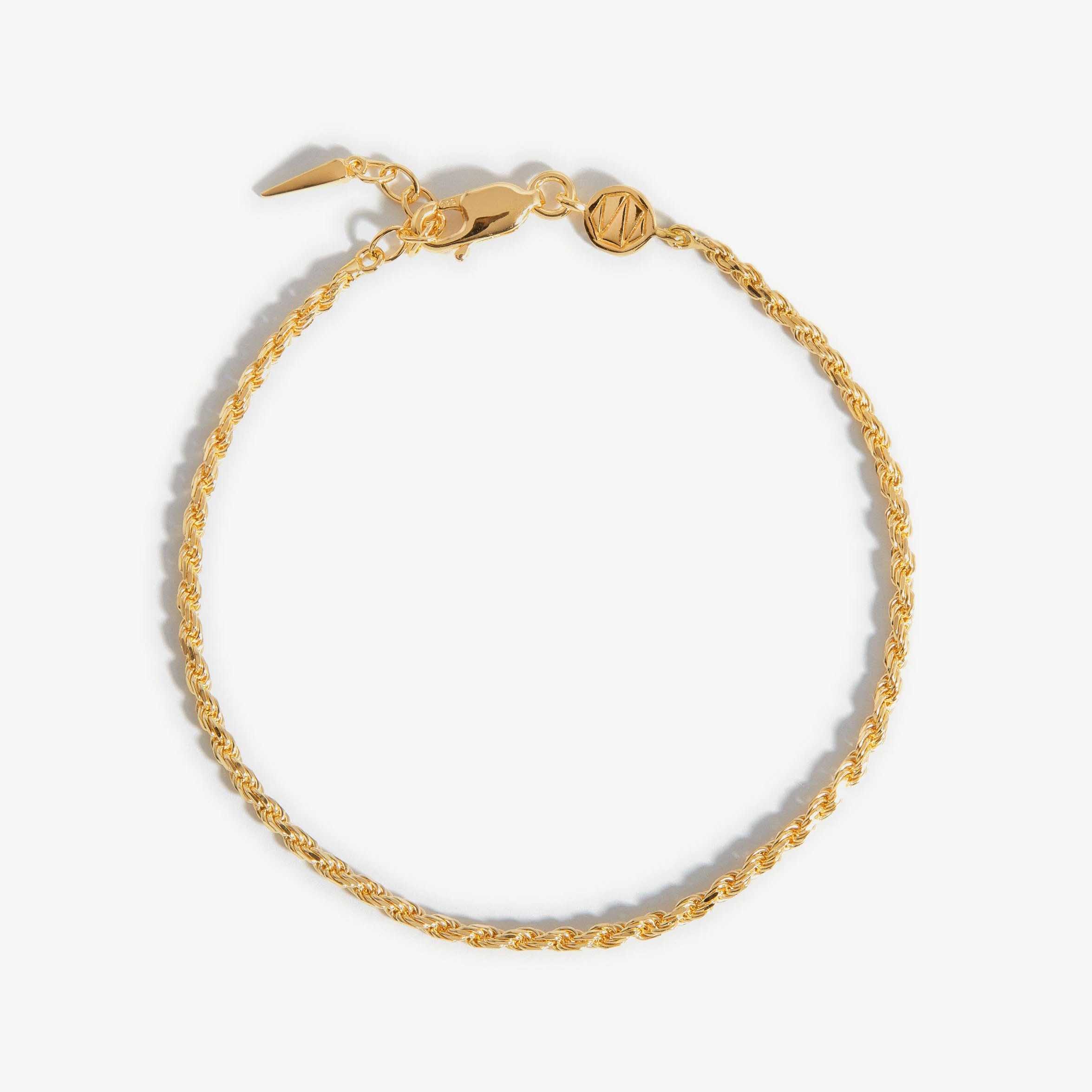 Perhiasan yang Dibuat Khusus – Gelang perak berlapis emas dengan Desain yang Dapat Disesuaikan