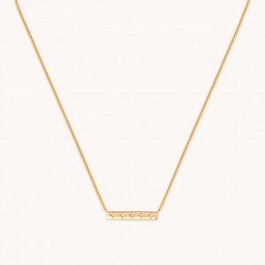 Custom Necklace with cubic zirconia vermeil 18k gold factory