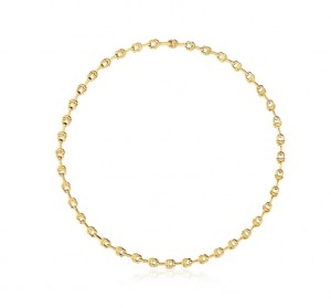 Custom USA Jewelry Gold Choker Necklace for Women Dainty 18K Gold Plated