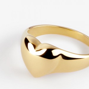 Custom design Gold Vermeil rings jewelry in 925 sterling silver