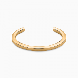 Custom design bangle in sterling silver gold vermeil jewelry manufacturer