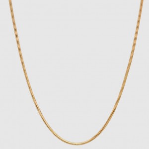 Custom design snake chains 14k gold jewelry wholesale