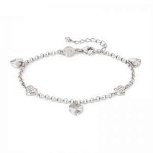 Custom girl’s 925 sterling silver bracelet jewelry redesign in Singapore