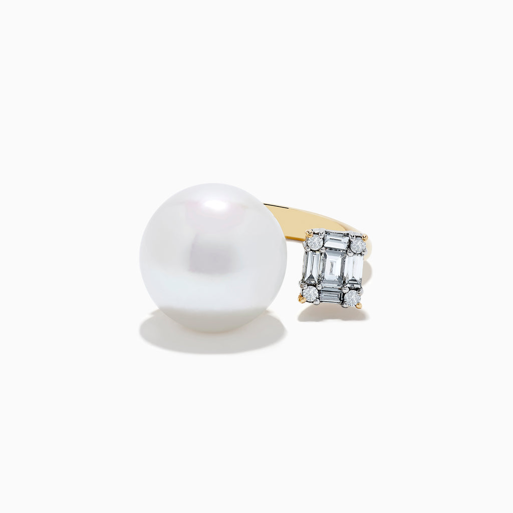 Produttore di anelli di perle vermeil in oro personalizzati