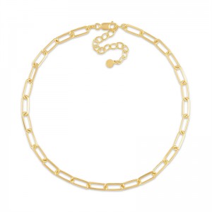 Custom made Gold Link Chain Necklace Gold Chain Necklaces for Women