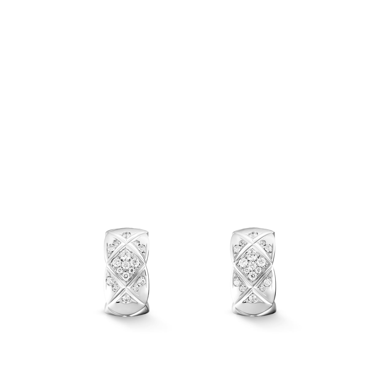 Boucles d'oreilles en argent sterling sur mesure en or blanc 18 carats fabricant de bijoux OEM/ODM