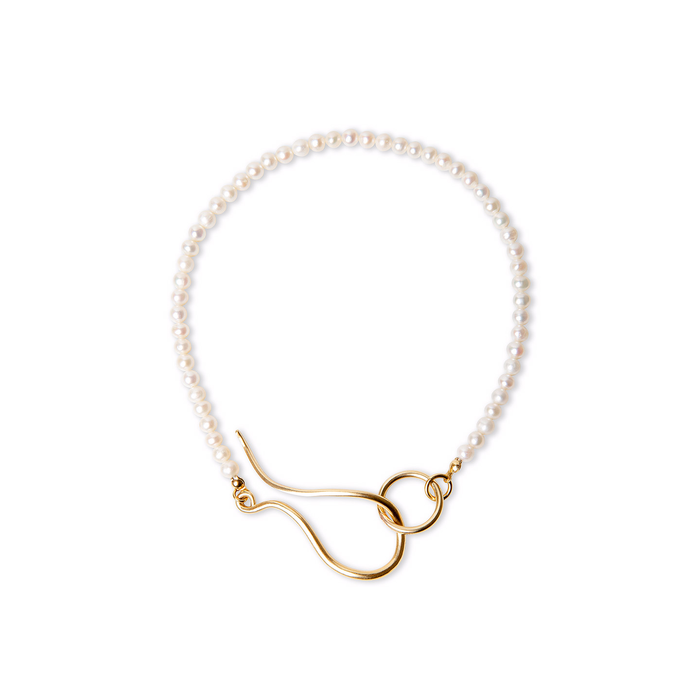 OEM/ODM ジュエリー カスタム真珠と金メッキのシルバー ショート ネックレス ewelry メーカー