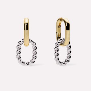 Custom personalized gold-plated earrings jewelry – create your unique luxury look at an affordable price