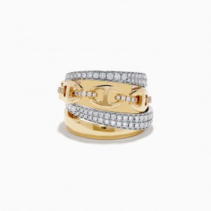 Anillo personalizado en joyería de plata 925 llena de oro de 14k con piedra CZ 5A