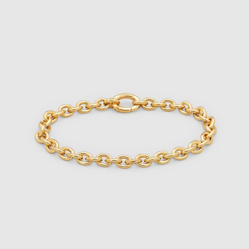 Custom wholesale 925 silver bracelets vermeil gold
