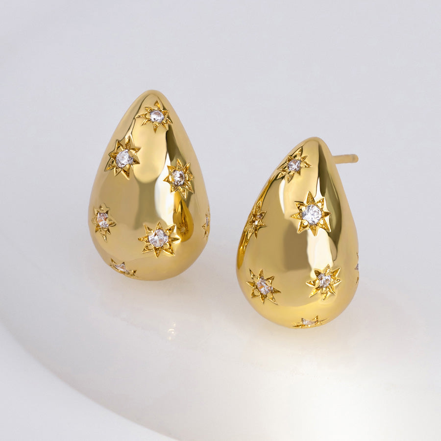 Custom wholesale Gold-filled earrings jewellery factory