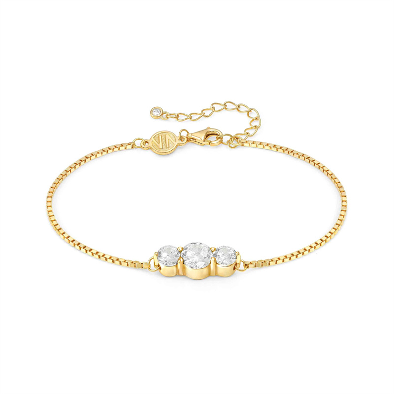 Customised High-grade Vermeil jewellery OEM ODM sterling silver bracelet supplier