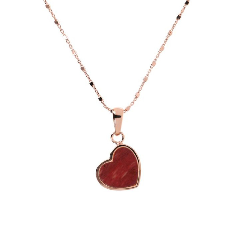 Skräddarsytt designad kvinnor mini hjärta hänge halsband smycken grossist