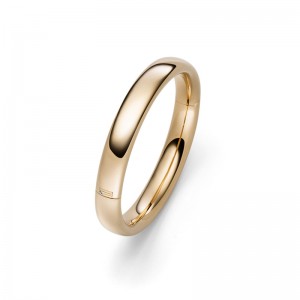 Diseñe su anillo personalizado chapado en oro amarillo de 18k con su logotipo