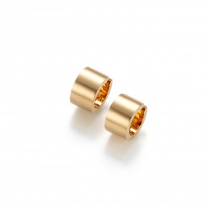 Velkoobchodní design zlaté náušnice OEM/ODM šperky na zakázku pro dívky ze sterlingových stříbrných šperků