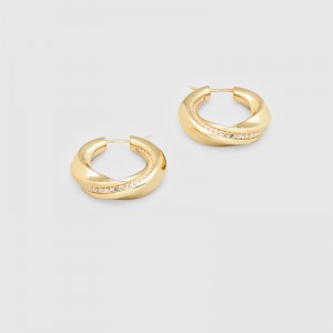 Earrings 18k gold plated 925 silver jewelry supplier custom jewellery manufacturers