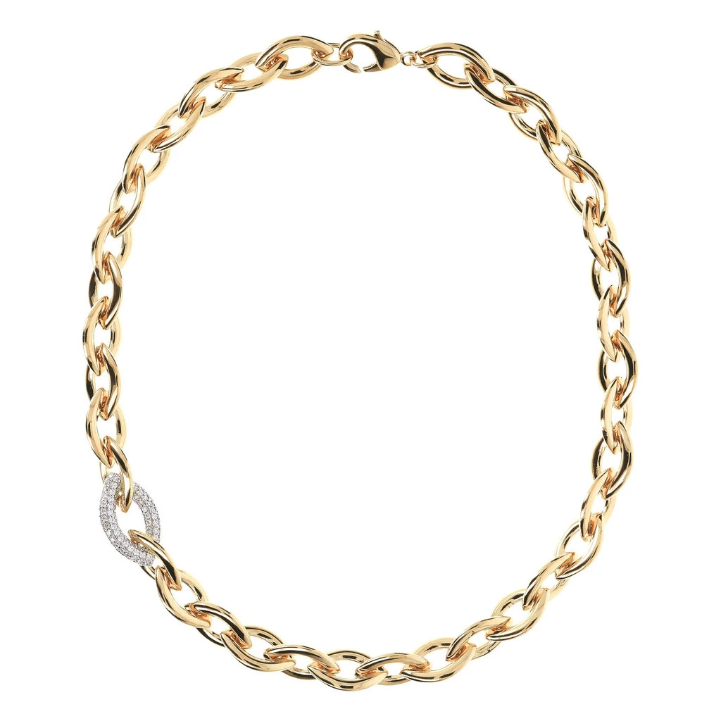 Engros OEM/ODM smykker Finn CZ halskæde Gul guld armbånd cubic zirconia armbånd brugerdefineret engros producent