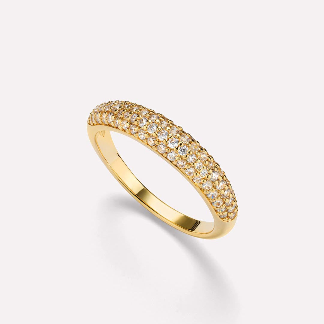 Anéis personalizados banhados a ouro fabricante de joias de prata esterlina 925