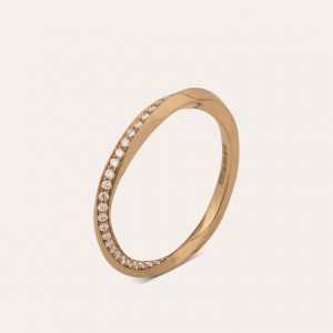 Gold Plated Custom Jewelry OEM ODM CZ rings supplier