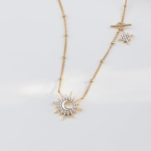 Have you own jewelry design Custom CZ necklace chain