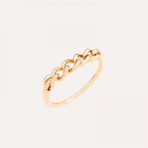 High-quality OEMODM Custom Rose Gold Plated Silver Ring Jewellery Manufactures