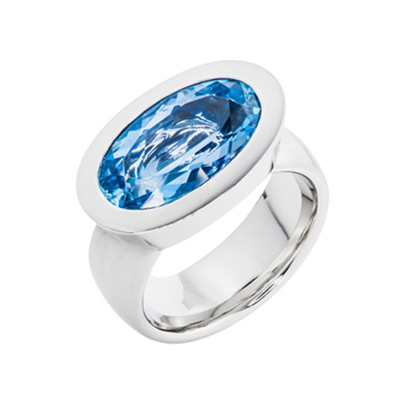 Il produttore di gioielli in argento OEM personalizzato islandese ordina 2000 pezzi di anello in oro vermeil 18k