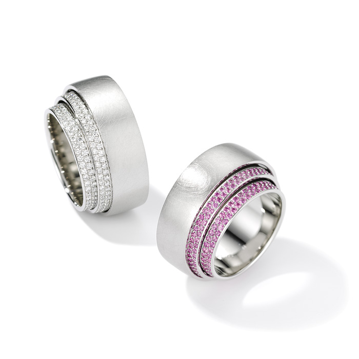 JINGYING skräddarsydd ring i 925 sterling silver design och anpassa för kunder