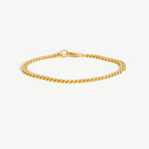 Lav specialdesignet pigearmbånd i 18 karat guldbelagte smykker