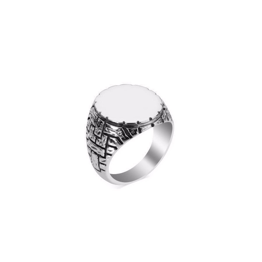 Mórdhíol Fir Signet Ring Sterling Silver Jewelry OEM/ODM mórdhíola Saincheaptha Silver Jewelry soláthraí tSín