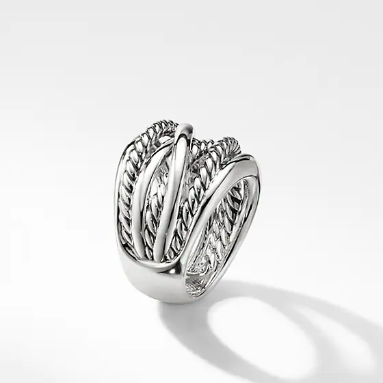 Grossist OEM/ODM smycken Norsk grossist anpassad sterling silver ring i rodiumplätering leverantör