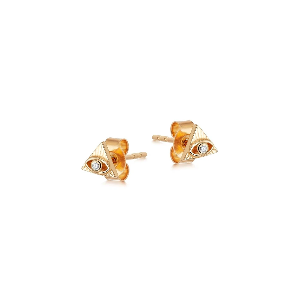 Engros OEM øreringe smykker 18k guld Vermeil OEM/ODM smykker på 925 sterlingsølv kvinder fine smykker