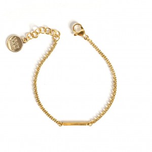 Personalised Gold Plated Bracelet jewelry manufacturer