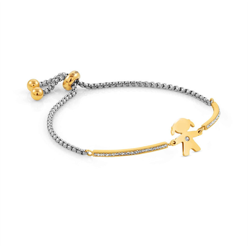 Joyería personalizada para niñas, diseño personalizado, proveedor de pulseras de plata 925