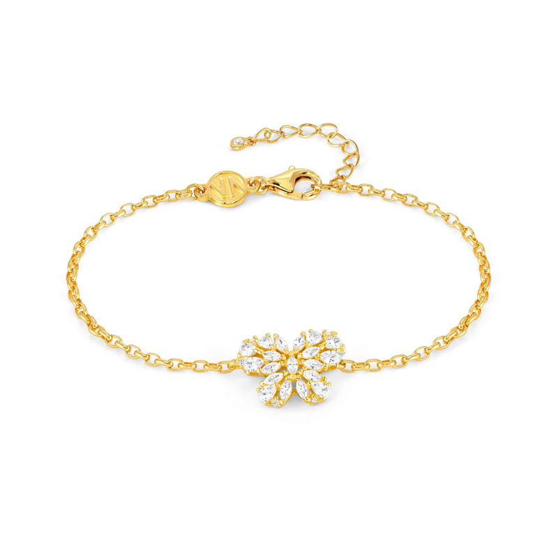 Personalized OEM Fine Bracelet Jewellery gold plated vermeil made