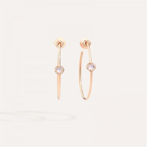 Rose Gold Vermeil Jewellery Manufacturing sterling silver hoop earrings