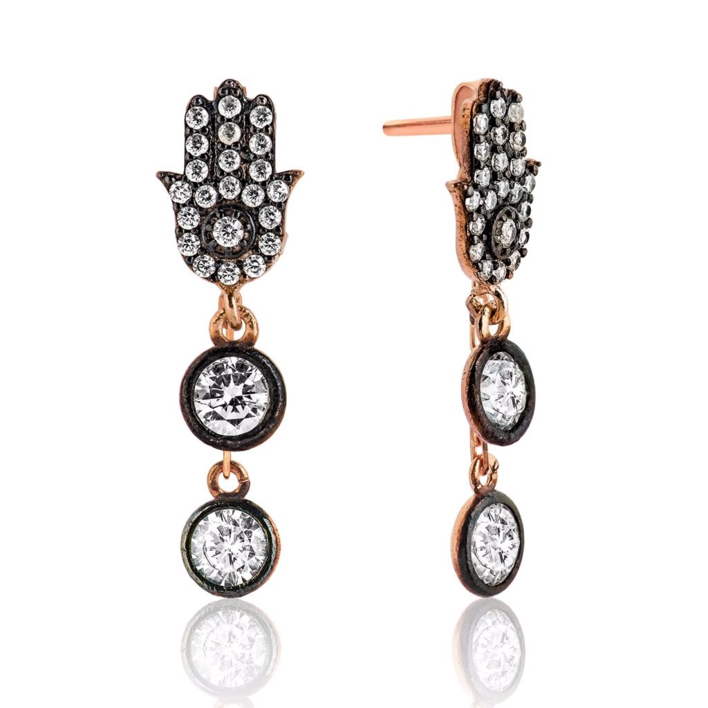 Boucles d'oreilles personnalisées russes pour femmes, vente en gros de bijoux en argent Sterling 925 OEM/ODM, fabricant de bijoux en zircone cubique, vente en gros