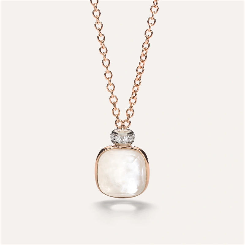 Shop Rose gold plated Necklaces at JINGYING